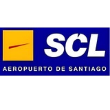 Logo aeropuerto SCL
